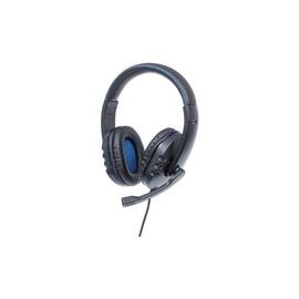 USB GAMING LED HEADSET 1.8M- BUILT-IN MIC BLACK/BLUE     IN