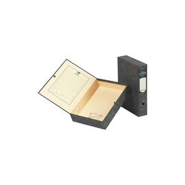 EL CLASSIC BOXFILE LOCKSPRNG FC BK 30115