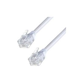 20m RJ11 to RJ11 High Speed ADSL/Broadband cable [WHITE]
