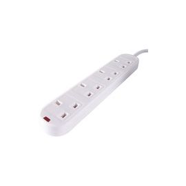 2m 4 gang outlet mains lead