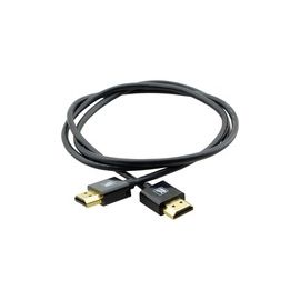 Ultra-Slim High-Speed HDMI Cable with Ethernet (Black, 6')