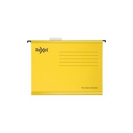 Rexel Classic Suspension Files A4 Yellow PK25 DD