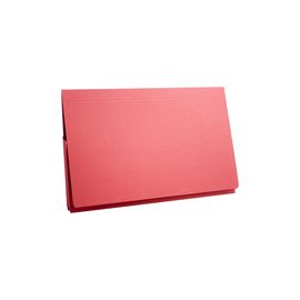 Guildhall Legal Document Wallet Full Flap 315gsm W356xH254mm Red Ref PW3-REDZ [Pack 50]