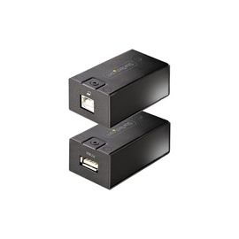 USB 2.0 Extender over Cat5e/Cat6 (RJ45), 492ft USB Over Ethernet Extender/Converter Kit, Self Powered Ethernet to USB Adapter