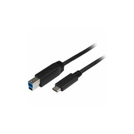 2m 6 ft USB C to USB B Printer Cable - M/M - USB 3.0 - USB B Cable - USB C to USB B Cable - USB Type C to Type B Cable