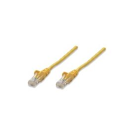 INT Patch Cable Cat5e UTP RJ45-Male/RJ45-Male 2.0 m Yellow 5er Pack