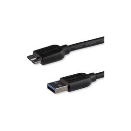 0.5m (20in) Slim SuperSpeed USB 3.0 A to Micro B Cable - M/M