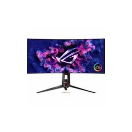 ASUS ROG Swift PG34WCDM - OLED monitor - gaming - curved - USB - 34" (33.94" viewable) - 3440 x 1440 @ 240 Hz - 450 cd/m - 1500000:1 - HDR10 - 0.03 ms - 2xHDMI, DisplayPort, USB-C - dark grey