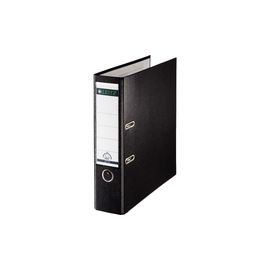 Leitz Lever Arch File Polypropylene A4 80mm Black 1010-95