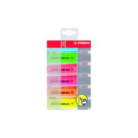 STABILO BOSS TUB 6 ASSORTED 7006