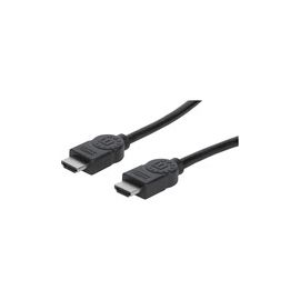 HDMI CABLE 2M 4K/30HZ - MALE/MALE BLACK POLYBAG