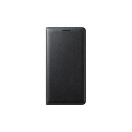 SAMSUNG Flip Cover black mit Visitenkartenfach fuer Galaxy J3 (2016)