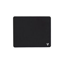 V7 MOUSE PAD BLACK RUBBER & TEXTIL 230X200X6MM