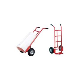 BARTON PNEUMATIC TYRE SACK TRUCK RED