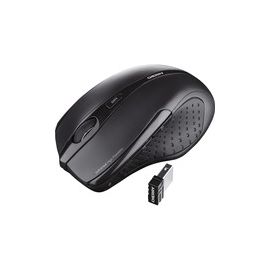 Mouse, Wireless, 5-Button, 4-1/5"Wx2-7/10"Lx1-1/2"H, Black