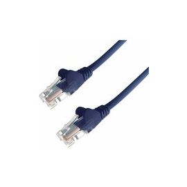 0.3m RJ45 Cat6 UTP LSZH Stranded snagless Network Cable BLUE