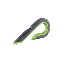 Box Cutter, Auto-Retract, 7/10"Wx6-7/10"Lx3-2/5"H, GYGN