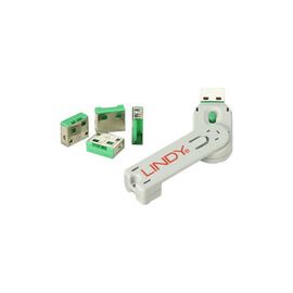 USB PORT BLOCKER - PACKOF4COLOURCODE:GREEN