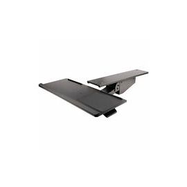 Under Desk Keyboard Tray, Height Adjustable Keyboard and Mouse Tray (10" x 26"), Ergonomic Computer Keyboard Tray w/Mouse Pad