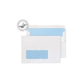 Purely Wallet S/S Window C6 114x162mm 90gsm White (BOX 1000)