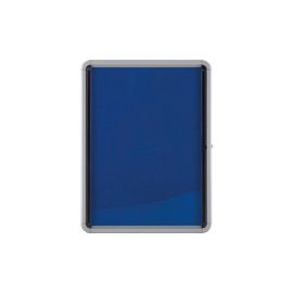 Glazed Case Nobo Internal 6Xa4 670Hx815L Mm Aluminum Frame Felt