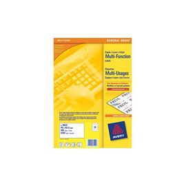 """Etikett 70x42,3mm weiss ILC A4 100 Blatt 2.100 St."""