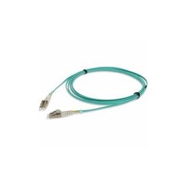 ADDON LC M/M PATCH CBL 5M AQUA OM4 DUPLEX FIBER LSZH