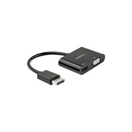 DisplayPort to HDMI VGA Adapter - 4K 60Hz - Mac & Windows - DP to HDMI VGA Monitor Adapter - Male to Female (DP2VGAHD20)