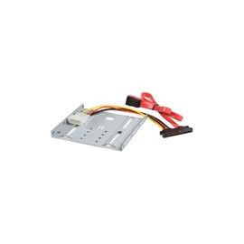 Adapter/Cable to Mount 2.5" SATA HD into a 3.5" Bay - "The BRACKET25SAT Adapter/Cable offers a simple solution for mounting 2.5"" SATA (SATA I, SATA II) hard drives within a 3.5"" drive bay. Included with the BRACKET25SAT are a sturdy 2.5"" to 3.5"" alum