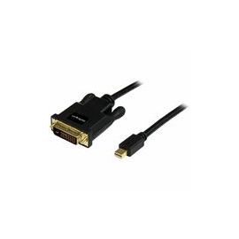 6 ft Mini DisplayPort to DVI Adapter Converter Cable - Mini DP to DVI 1920x1200 - Black