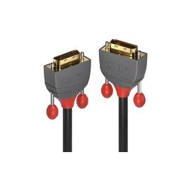 LINDY 5m DVI-D Dual Link Kabel Anthra Line