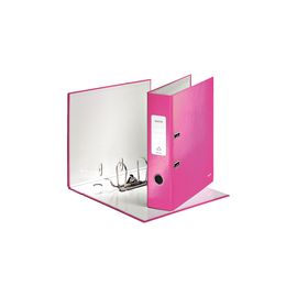 ORDNER A4 80MM LEITZ 1005 PINK WOW, 180 GRAD-MECHANIK