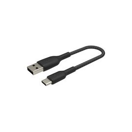 USB-A TO USB-C BRAIDED 1M BLACK