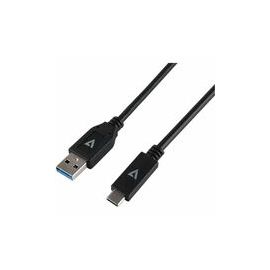 USB3.1A TO USB-C CABLE 1M BLACK