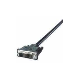 0.5M DVI-D MONITOR CONNECTOR CABLE - MALE TO MALE - 24+1 DUAL