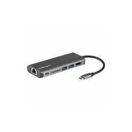 USB-C Multiport Adapter with SD Card Reader - Power Delivery - 4K HDMI - GbE - 2 x USB 3.0 Ports - USB-C Adapter - USB-C Hub