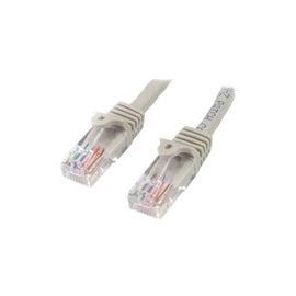 10m Gray Cat5e Patch Cable with Snagless RJ45 Connectors - Long Ethernet Cable - 10 m Cat 5e UTP Cable