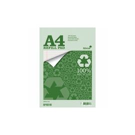 SILVINE REFILL PAD RECYCLED A4 FM