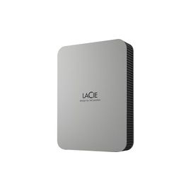 LACIE Mobile Drive 5 TB USB 3.1 USB TYPE C Moon Silver w/Rescue
