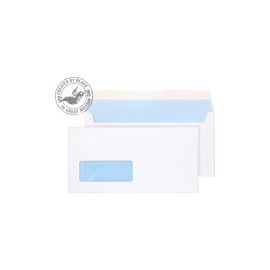 Value Wallet P/S Window DL 110x220mm 100gsm White (BOX 500)