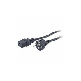 Pwr Cord, 16A, 230V, C19 to Schuko