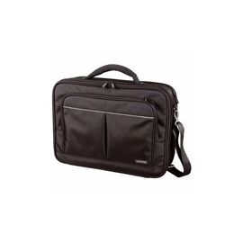 Lightpak Executive Laptop Bag Padded Multi-section Nylon Capacity 17in Black Ref 46029