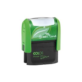 COLOP WORD STAMP GREEN LINE PAID