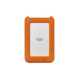 LACIE RUGGED 4TB USB-C USB3.0 Drop- crush- and rain-resistant for all-terrain use orange