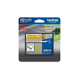 Tape TZEN201/ schwarz/wei / 8m/ 3,5mm/ nicht laminiert / f P-touch 1010,1230PC,1280,1280DT,1830VP,2