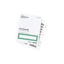 HPE LTO-8 ULTRIUM RW BAR CODE LABEL PACK