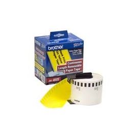 Yellow Removable Paper Roll 62mm