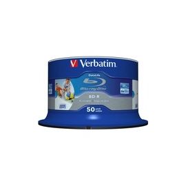 BD-R SL 25GB 6X 50PK DATALIFE HTL WIDE PRINTABL NO ID