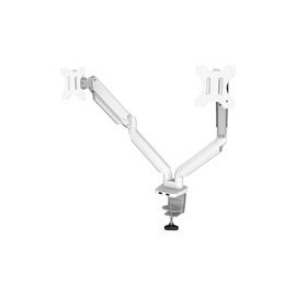 Platinum Series Dual Monitor Arm - White