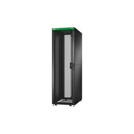 Easy Rack Flatpack,600mm/42U/1000mm,with Roof, Side panel,castors,feet,4 Brackets, No Bottom, black